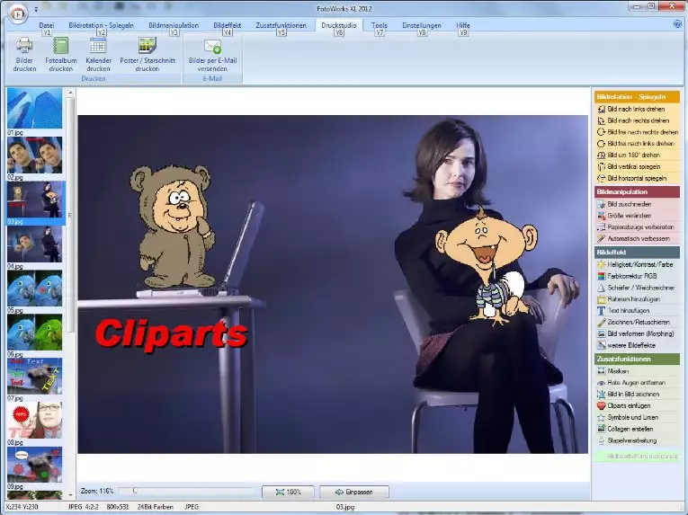 Bilder bearbeiten